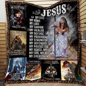 Jesus Is My Everything Knight Templar Quilt Blanket Hqt-Qvk000139  Quilt